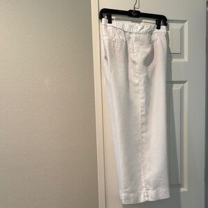White Linen Pants